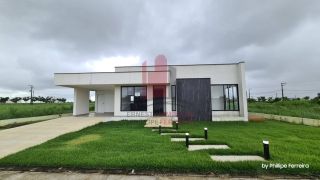 Casa Nova em Condomínio 200m² 3 Suítes 1 Escritório Espaço Gourmet com Jacuzzi
