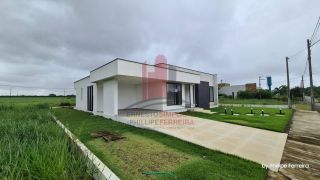 Casa Nova em Condomínio 200m² 3 Suítes 1 Escritório Espaço Gourmet com Jacuzzi