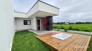 Casa Nova em Condomínio 200m² 3 Suítes 1 Escritório Espaço Gourmet com Jacuzzi