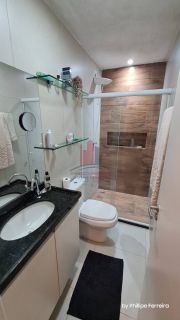 Lindo Duplex Mobiliado e Decorado 1 Quarto 2 Suítes 65m² 2 Vagas