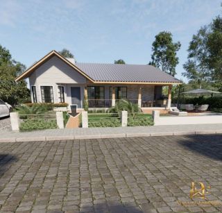 Casa Estilo Americana em Aldeia 4 Suítes Piscina