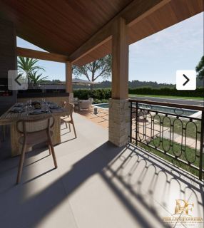 Casa Estilo Americana em Aldeia 4 Suítes Piscina