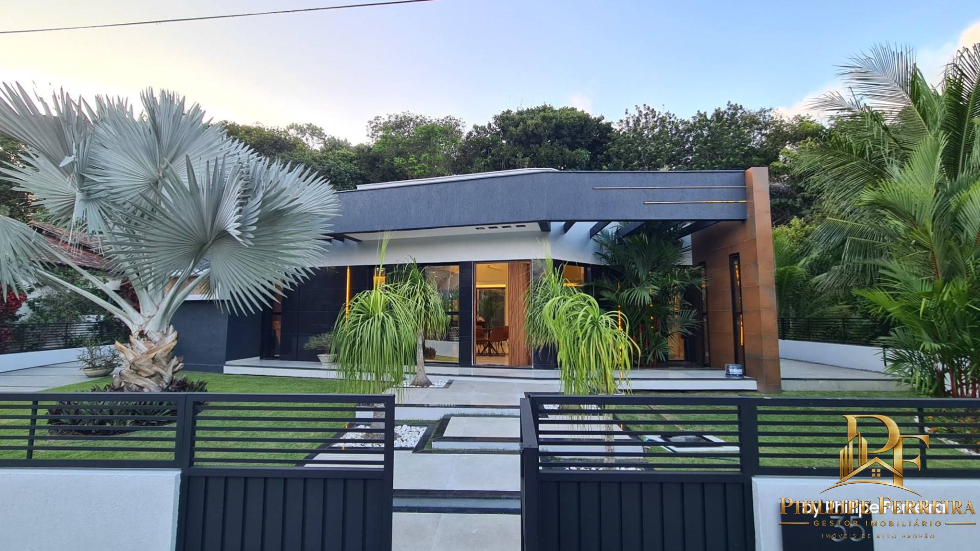 CASA TÉRREA EM CONDOMÍNIO 4 SUÍTES 190M² ESPAÇO GOURMET E PISCINA