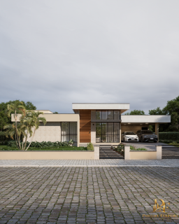 Casa em Construção com 4 Suítes Espaço Gourmet e Piscina