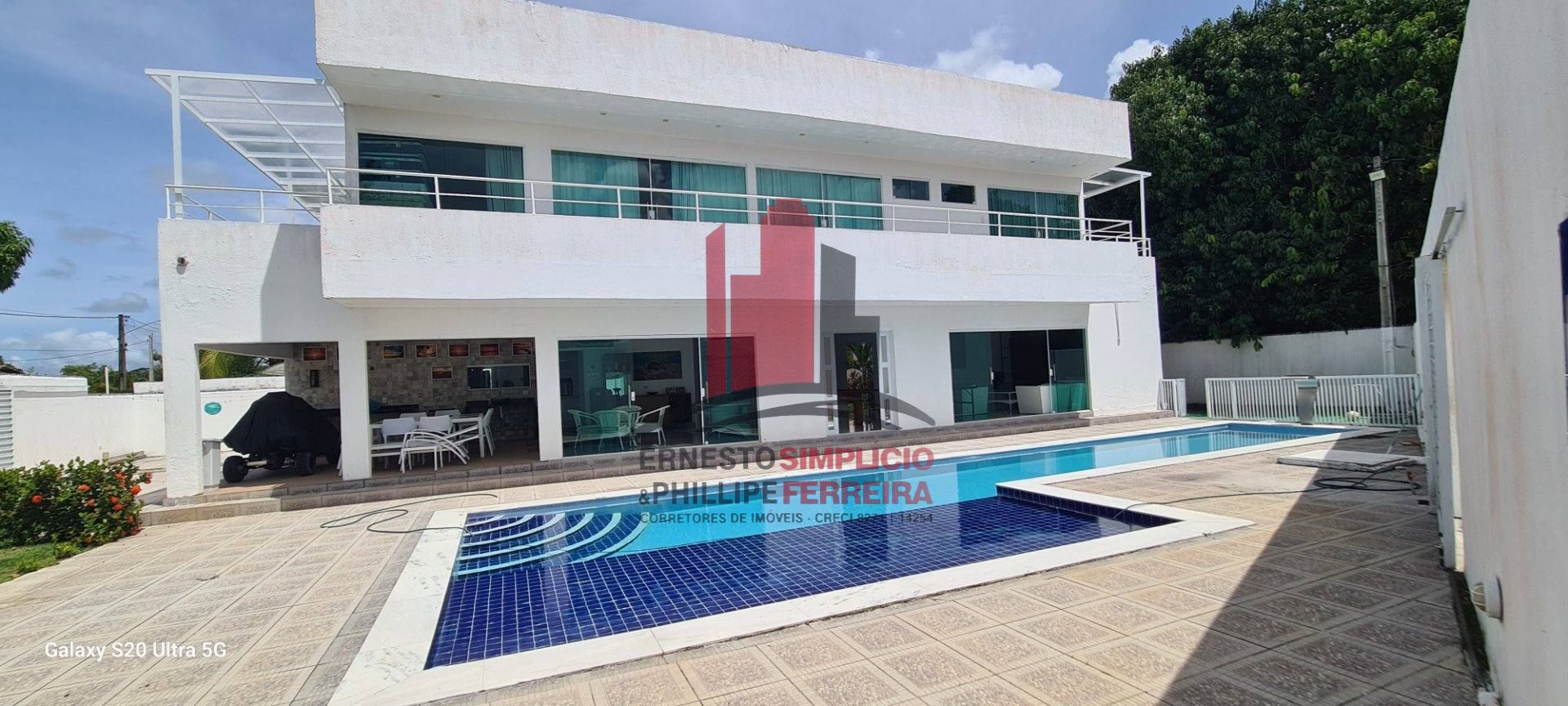 Casa de Praia Alto Padrão em Itamaracá com 5 Suítes 400m