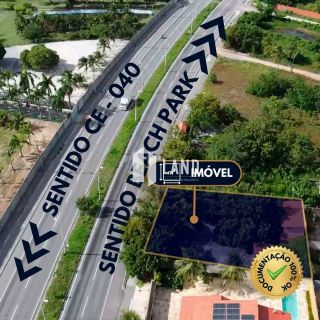 Excelente Terreno (com uma Casa Duplex construída com 90m²) para vender as margens da CE-010 (Eusébio), 600m² (20x30) - R$ 615.000 - Cararu - Eusébio/CE 