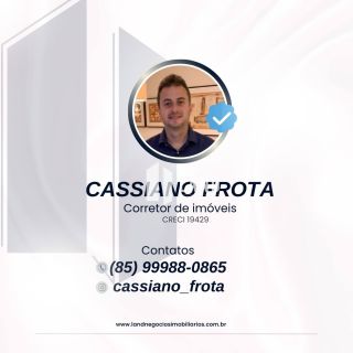 Excelente Terreno para vender no Eusébio (próximo a Estrada do Fio), construído 1 suíte, deck com churrasqueira, forno e fogão a lenha, 320m² (10x32) -  R$ 220.000 - Encantada - Eusébio/CE.