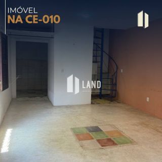 Excelente Terreno (com uma Casa Duplex construida com 90m²) para alugar as margens da CE-010 (Eusébio), 600m² (20x30) - R$ 2.700,00 - Cararu - Eusébio/CE 