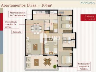 APARTAMENTO PÉ NA AREIA NO PORTO DAS DUNAS!