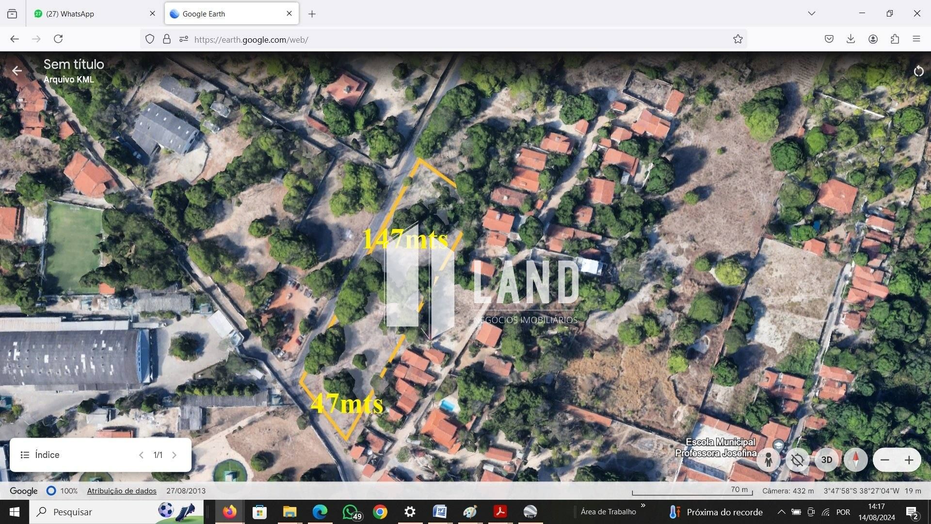 Vendo Lote / Terreno Comercial na Sapiranga / Lagoa Redonda