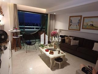 Apartamento com 3 suítes, 3 vagas de garagem, dependência com banheiro, laser, 153m2, R$ 890.000 - Luciano Cavalcante - Fortaleza/CE