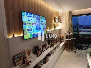 Apartamento com 3 suítes, 3 vagas de garagem, dependência com banheiro, laser, 153m2, R$ 890.000 - Luciano Cavalcante - Fortaleza/CE