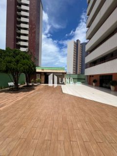 APARTAMENTO 1 POR ANDAR COM 4 SUÍTES, SEMI-MOBILIADO (MÓVEIS FIXOS), CLOSET, SALÃO DE FESTAS, DECK COM CHURRASQUEIRA, 4 VAGAS DE GARAGEM, DEPENDÊNCIA COM BANHEIRO, 240M², POR R$ 1.200.000, GUARARAPES - FORTALEZA - CE