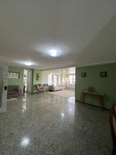 APARTAMENTO 1 POR ANDAR COM 4 SUÍTES, SEMI-MOBILIADO (MÓVEIS FIXOS), CLOSET, SALÃO DE FESTAS, DECK COM CHURRASQUEIRA, 4 VAGAS DE GARAGEM, DEPENDÊNCIA COM BANHEIRO, 240M², POR R$ 1.200.000, GUARARAPES - FORTALEZA - CE