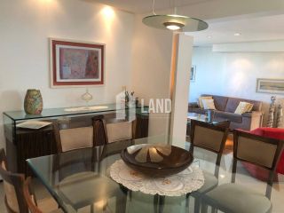 APARTAMENTO COM 3 SUÍTES, LAVABO, CLOSET, 3 VAGAS, DEPENDÊNCIA COM BANHEIRO, PISCINA, ACADEMIA, SALÃO DE FESTAS, CAMPINHO DE FUTEBOL, PLAYGROUND, 153M2, R$ 850.000 - LUCIANO CAVALCANTE - FORTALEZA/CE