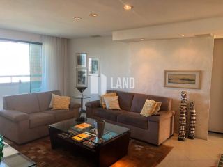 APARTAMENTO COM 3 SUÍTES, LAVABO, CLOSET, 3 VAGAS, DEPENDÊNCIA COM BANHEIRO, PISCINA, ACADEMIA, SALÃO DE FESTAS, CAMPINHO DE FUTEBOL, PLAYGROUND, 153M2, R$ 850.000 - LUCIANO CAVALCANTE - FORTALEZA/CE