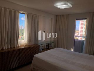 APARTAMENTO COM 3 SUÍTES, LAVABO, CLOSET, 3 VAGAS, DEPENDÊNCIA COM BANHEIRO, PISCINA, ACADEMIA, SALÃO DE FESTAS, CAMPINHO DE FUTEBOL, PLAYGROUND, 153M2, R$ 850.000 - LUCIANO CAVALCANTE - FORTALEZA/CE