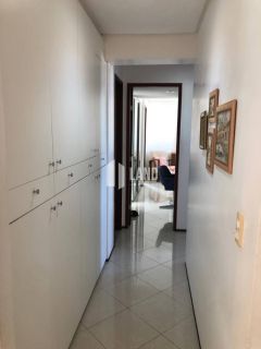 APARTAMENTO COM 3 SUÍTES, LAVABO, CLOSET, 3 VAGAS, DEPENDÊNCIA COM BANHEIRO, PISCINA, ACADEMIA, SALÃO DE FESTAS, CAMPINHO DE FUTEBOL, PLAYGROUND, 153M2, R$ 850.000 - LUCIANO CAVALCANTE - FORTALEZA/CE