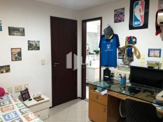 APARTAMENTO COM 3 SUÍTES, LAVABO, CLOSET, 3 VAGAS, DEPENDÊNCIA COM BANHEIRO, PISCINA, ACADEMIA, SALÃO DE FESTAS, CAMPINHO DE FUTEBOL, PLAYGROUND, 153M2, R$ 850.000 - LUCIANO CAVALCANTE - FORTALEZA/CE