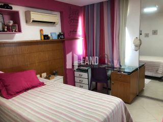 APARTAMENTO COM 3 SUÍTES, LAVABO, CLOSET, 3 VAGAS, DEPENDÊNCIA COM BANHEIRO, PISCINA, ACADEMIA, SALÃO DE FESTAS, CAMPINHO DE FUTEBOL, PLAYGROUND, 153M2, R$ 850.000 - LUCIANO CAVALCANTE - FORTALEZA/CE