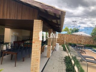 Casa Plana no Loteamento Varandas Terra Brasilis com 4 quartos (2 suítes), 4 vagas, 2 banheiros sociais, 2 cozinhas americana, quintal, clube com lazer completo, Casa 124m2 - Lote 298m2 - R$ 3.000 (mês) - Aquiraz/CE.