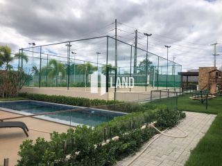 Casa Plana no Loteamento Varandas Terra Brasilis com 4 quartos (2 suítes), 4 vagas, 2 banheiros sociais, 2 cozinhas americana, quintal, clube com lazer completo, Casa 124m2 - Lote 298m2 - R$ 3.000 (mês) - Aquiraz/CE.