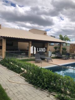 Casa Plana no Loteamento Varandas Terra Brasilis com 4 quartos (2 suítes), 4 vagas, 2 banheiros sociais, 2 cozinhas americana, quintal, clube com lazer completo, Casa 124m2 - Lote 298m2 - R$ 3.000 (mês) - Aquiraz/CE.