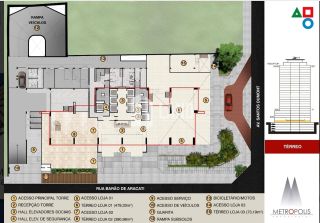 Sala Comercial nova na Aldeota - Santos Dumont