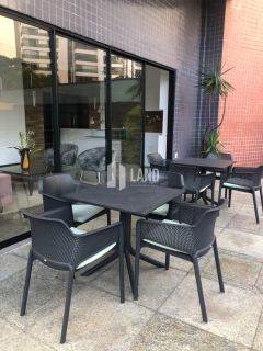 APARTAMENTO NA ALDEOTA COM 4 SUÍTES, CLOSET, LAVABO, 4 VAGAS, DEPENDÊNCIA DE FUNCIONÁRIA, VARANDA GOURMET INTEGRADA A SALA, ESTAR INTIMO - 233M² - R$ 1.490.000 - ALDEOTA - FORTALEZA/CE