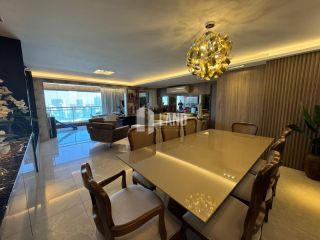 Broadway Central Park!   Porteira fechada com 3 suítes, lavabo, varanda integrada com a sala, 3 vagas de garagem, dependência com banheiro ou escritório, lazer completo - 165m² - R$ 2.500.000 - ao lado do shopping Riomar Fortaleza, Papicu - Fortaleza/Ce