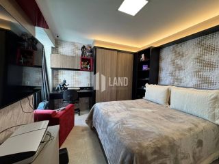 Broadway Central Park!   Porteira fechada com 3 suítes, lavabo, varanda integrada com a sala, 3 vagas de garagem, dependência com banheiro ou escritório, lazer completo - 165m² - R$ 2.500.000 - ao lado do shopping Riomar Fortaleza, Papicu - Fortaleza/Ce