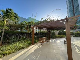 Broadway Central Park!   Porteira fechada com 3 suítes, lavabo, varanda integrada com a sala, 3 vagas de garagem, dependência com banheiro ou escritório, lazer completo - 165m² - R$ 2.500.000 - ao lado do shopping Riomar Fortaleza, Papicu - Fortaleza/Ce