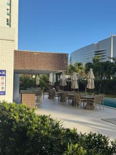 Broadway Central Park!   Porteira fechada com 3 suítes, lavabo, varanda integrada com a sala, 3 vagas de garagem, dependência com banheiro ou escritório, lazer completo - 165m² - R$ 2.500.000 - ao lado do shopping Riomar Fortaleza, Papicu - Fortaleza/Ce