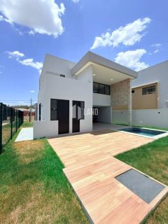 Casa de condomínio no Aldebaran Leste com 4 suítes e fino acabamento