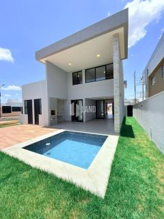 Casa de condomínio no Aldebaran Leste com 4 suítes e fino acabamento