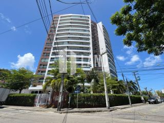Apartamento com 3 quartos (3 suites), lavabo, dependencia com banheiro, lazer completo, 2 vagas, a venda, 119 m² por R$ 950.000 - Luciano Cavalcante - Fortaleza/CE