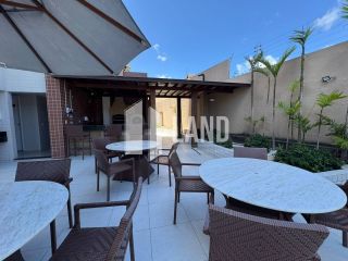 Apartamento com 3 quartos (3 suites), lavabo, dependencia com banheiro, lazer completo, 2 vagas, a venda, 119 m² por R$ 950.000 - Luciano Cavalcante - Fortaleza/CE