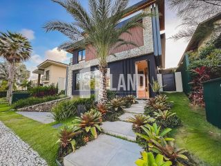 Casa Duplex Altissimo Padrao no Alphaville Eusebio (Porteira Fechada) - 5 suítes, energia solar, automatizada, escritorio, closet, adega, piscina, spa aquecido, deck, churrasqueira, carregador carro eletrico, 3 vagas - 467m² - R$ 5.700.000 - Alpha Eusebio