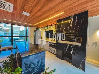 Casa Duplex Altissimo Padrao no Alphaville Eusebio (Porteira Fechada) - 5 suítes, energia solar, automatizada, escritorio, closet, adega, piscina, spa aquecido, deck, churrasqueira, carregador carro eletrico, 3 vagas - 467m² - R$ 5.700.000 - Alpha Eusebio