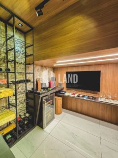 Casa Duplex Altissimo Padrao no Alphaville Eusebio (Porteira Fechada) - 5 suítes, energia solar, automatizada, escritorio, closet, adega, piscina, spa aquecido, deck, churrasqueira, carregador carro eletrico, 3 vagas - 467m² - R$ 5.700.000 - Alpha Eusebio