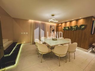 Casa Duplex Altissimo Padrao no Alphaville Eusebio (Porteira Fechada) - 5 suítes, energia solar, automatizada, escritorio, closet, adega, piscina, spa aquecido, deck, churrasqueira, carregador carro eletrico, 3 vagas - 467m² - R$ 5.700.000 - Alpha Eusebio