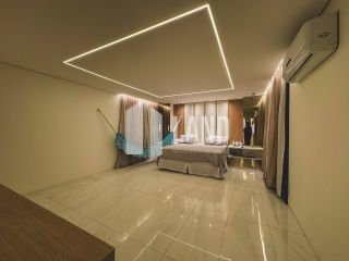 Casa Duplex Altissimo Padrao no Alphaville Eusebio (Porteira Fechada) - 5 suítes, energia solar, automatizada, escritorio, closet, adega, piscina, spa aquecido, deck, churrasqueira, carregador carro eletrico, 3 vagas - 467m² - R$ 5.700.000 - Alpha Eusebio