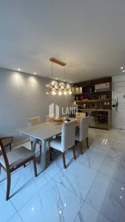 Apartamento no Bairro Morada do Sol de 89m2 com 03 quartos sendo 01 suite, cozinha com banheiro de serviço, 02 vagas de garagem