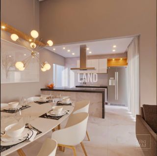 Casa Plana com 3 suítes Residencial Prata Mota Urucunema Eusébio - R$ 469.000,00