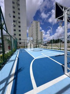 APARTAMENTO NO CONDOMINIO BELVEDERE COM 2 QUARTOS (1 SUITE), BANHEIRO SOCIAL, 1 VAGA DE GARAGEM, COM MOVEIS E ELETRODOMESTICOS, AREA DE LAZER - 48M2 - R$ 395.000 - EUSÉBIO/CE