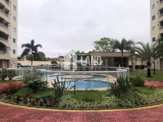 Apartamento para vender no Residencial Villa Treviso, com 02 quartos sendo 1 suíte, banheiro social, varanda, 1 vaga de garagem, lazer completo, 56m2 - R$ 340.000 - na região da Maraponga, a poucos metros da Av. Bernardo Manuel - Fortaleza/Ce