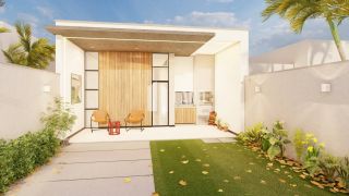 Casa Plana em rua Sem saída com 3 quartos 3 suítes no bairro Sapiranga em Fortaleza