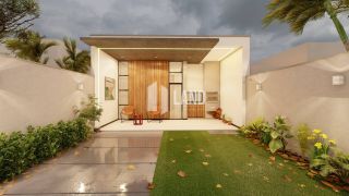 Casa Plana em rua Sem saída com 3 quartos 3 suítes no bairro Sapiranga em Fortaleza