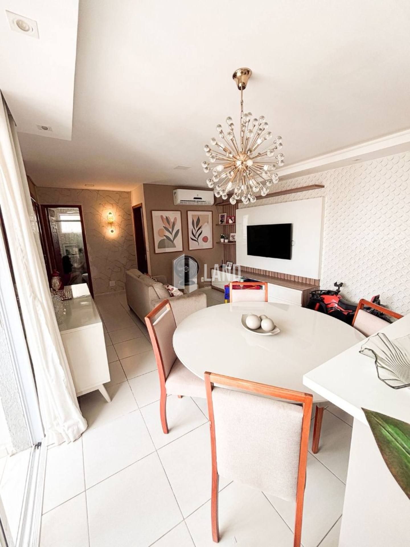 Apartamento Mobiliado 3 Quartos | 74m² | 2 Vagas | Andar Alto | Cond. Like Teresina