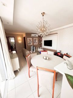 Apartamento Mobiliado 3 Quartos | 74m² | 2 Vagas | Andar Alto | Cond. Like Teresina